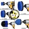Drill Brush Power Scrubber By Useful Products 5 in W 5 in L Brush, Blue B-S-542CO-QC-DB - alternate 5